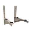Metal Split Air Conditioner Brackets Customized Size Wall Mounting Bracket for Outdoor