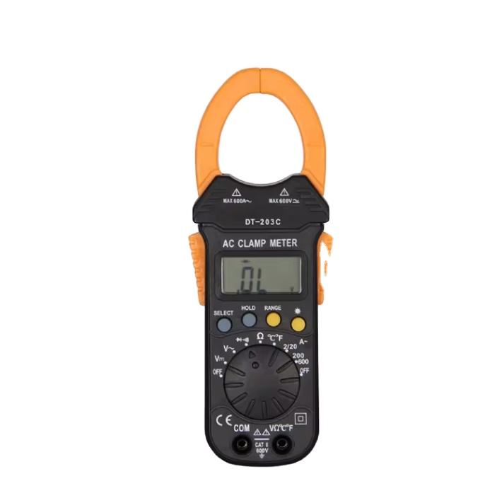 Fast Dispatch Clamp Multimeter Good Quality Pocket Ac Digital Earth Resistance Clamp Meter with Connector NCV Clamp Meter