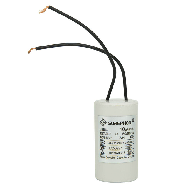 Coolway Cbb61 450V 1Uf 1.2Uf 1.5Uf 1.8Uf 2Uf 2.5Uf 3Uf 4Uf Fan Capacitor