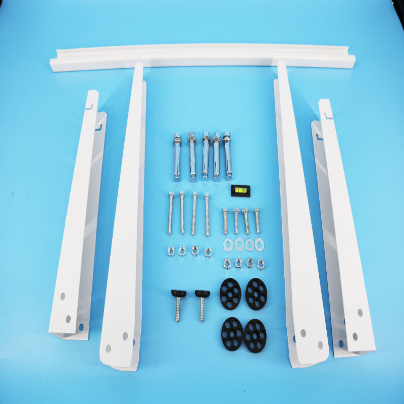 Factory Custom Hot Rolled Plate Split Air Conditioner Radiator Mounting Brackets High Quality Air Conditioner Support Bracket