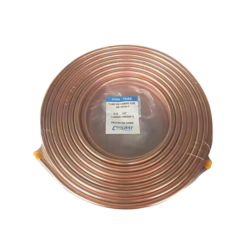Manufacturer Price Chinese Manufacture Air Conditioner Copper Coil Tube 1/2 3/4 3/8 5/8 Rolling Pancake Copper Pipe Prices