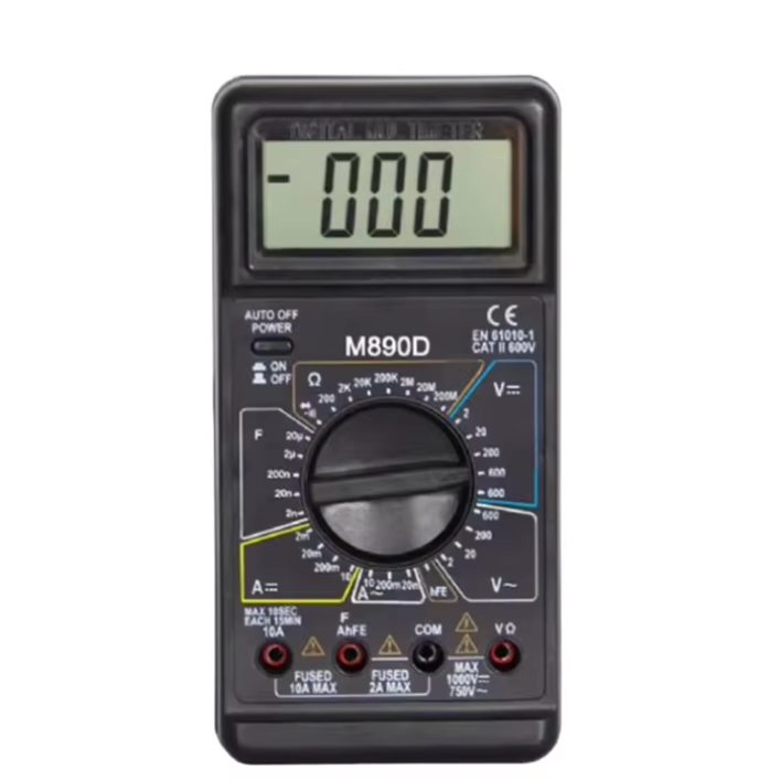 China Factory Sale 12 Battery Portable Low Price Precision LCD Digital Multimeter Popular Capacitance Inductance Meter