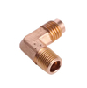 High Quality Air Conditioner Parts Metals Brass Tube Fitting 1/4 Professional Manufacturer Price Copper Elbow