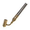 High Quality HT-1D2 Dual-Tip Torch (both the Bent Tube and the Tip Can Swivel 360°) Brass Made High Flame Temperature Torch
