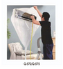 Best Seller Air Conditioning Cleaning Bag Ceiling Central air Conditioner Washing Bag for Home or Office Ceiling Unit