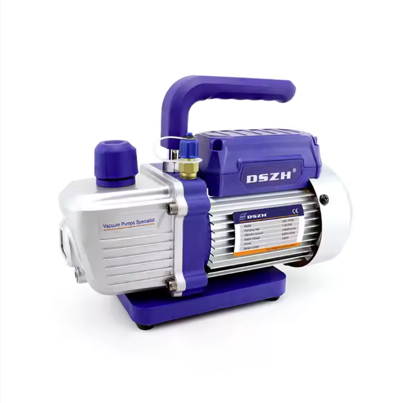 WK-7P Portable Refrigeration Tool Box Vacuum Pump Charging Hose Flaring Tool Pipe Cutter and Manifold Pressure Gauge