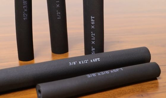 Wholesale High Quality PVC Insulation Foam Pipe air Conditioning Copper Pipe Insulation Wrap protection Pipe