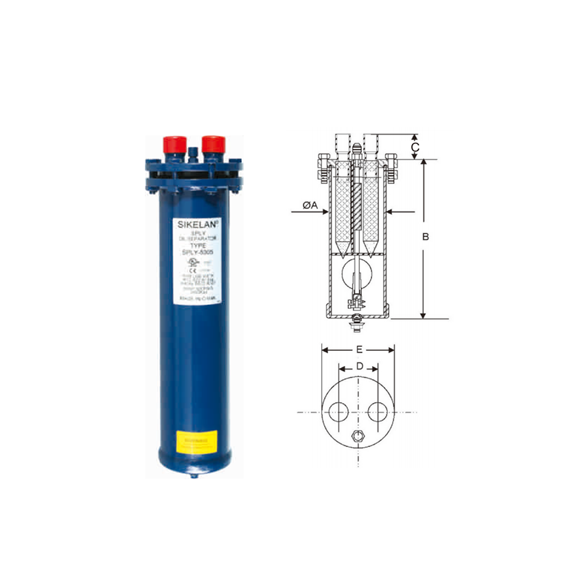 Factory Refrigeration Compressor 1-1/8 Filter Drier Refrigerator Equipment Suction Line Suction Accumulator for Condensing Unit