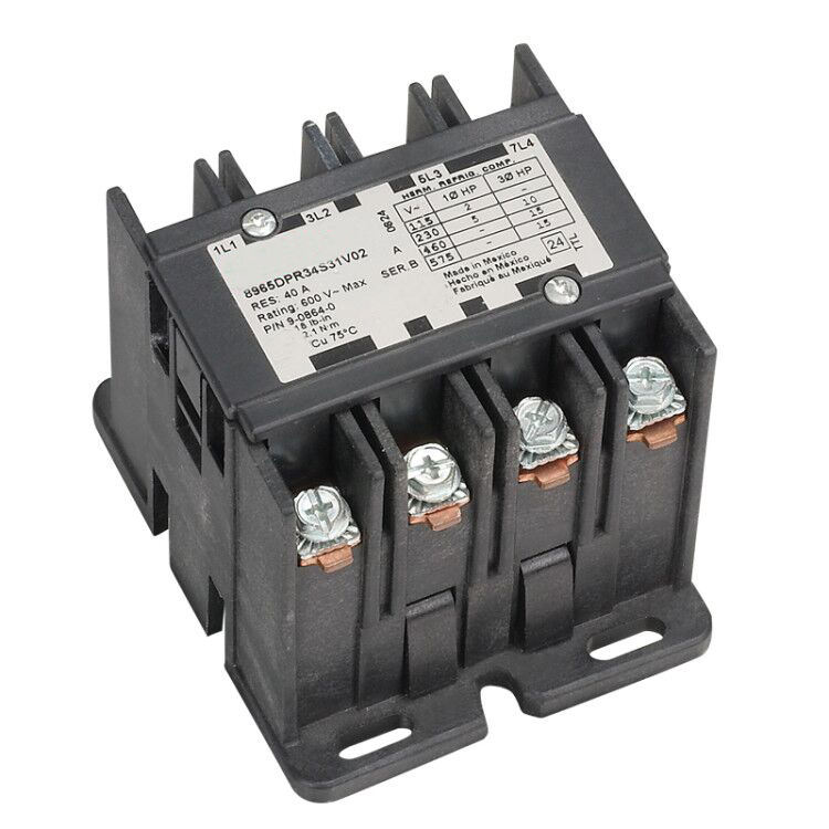 High Quality 2/ 3/ 4 Poles AC Contactor 220V 20A 30A 40A for Refrigeration Equipment Power System