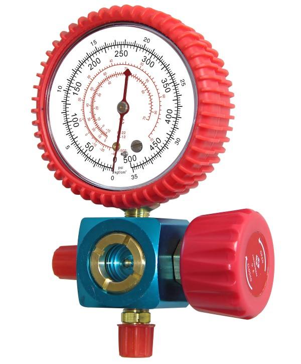 Peerless Quality Hvac AC Refrigeration Single Pressure Gauge Refrigeration Air Conditioning Manifold Pressure Gauge