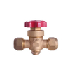 Factory Direct Sales Cheap Price Hand Valve for Refrigeration and air Conditioning Fittings Red Air Conditioning Fittings