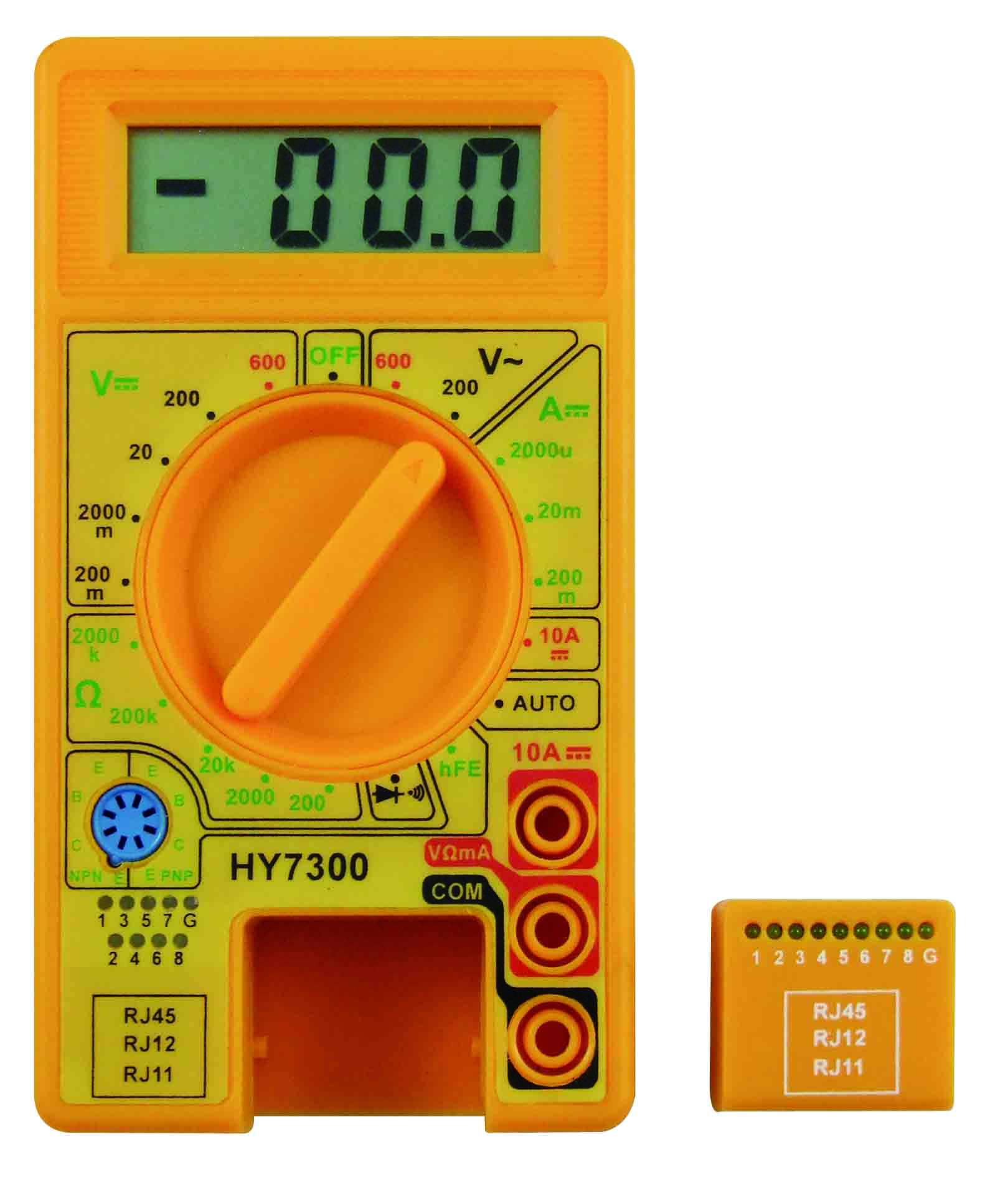 China Factory Lcd Display Backlight Portable Desktop test Unit Digital Multimeter Popular Professional LCD Multimeter