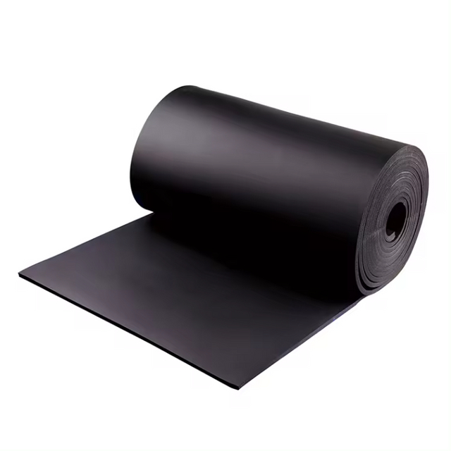 HVAC Black Thermal Insulation Adhesive Tape Black Rubber Foam Tube Insulation Pipe for Air Conditioner