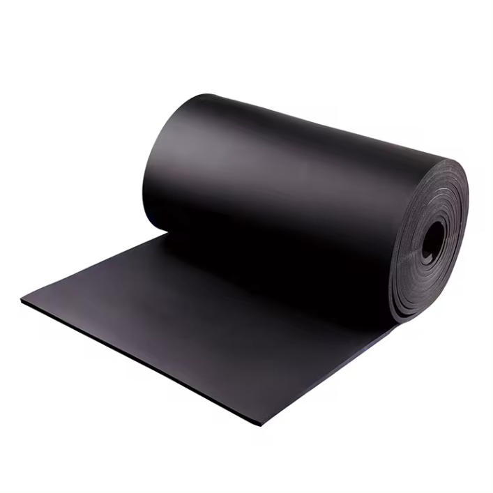 HVAC Black Thermal Insulation Adhesive Tape Black Rubber Foam Tube Insulation Pipe for Air Conditioner