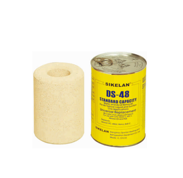 Refrigeration HVAC Spare Parts R-12,R-22 R-134a,R-404a,R-507,R-410A,R-407C Emerso DS48 Filter Drier Core for air Condition