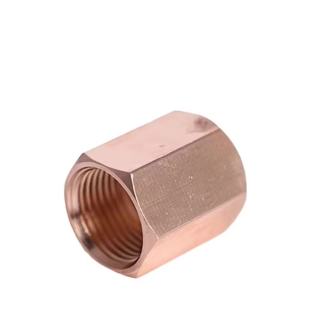 Professional Brass Compression Fitting Copper Swivel Fitting Customized CNC Machined Steel Brass Hex Standoff or Hexagon Nut