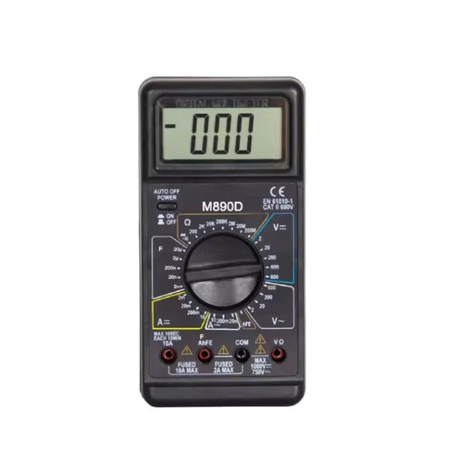 Classical Mini High Quality Dc Digital Multimeter 750/1000V AC/DC LCD Digital Multimeter Voltmeter Ammeter Ohm Tester