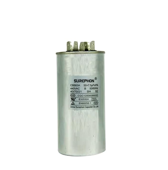 Factory Direct Sales Cbb61 10Uf 450Vac Capacitor Cbb61 10Uf 450V Capacitor