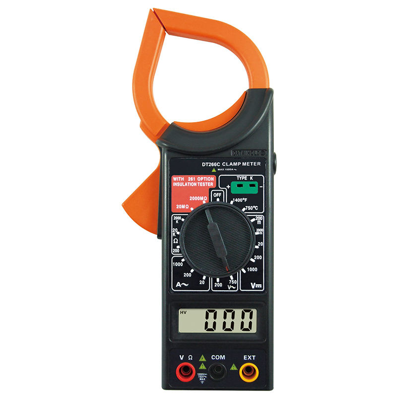 Digital Clamp Meter 266 Ac Dc Smart Frequency test Clamp Meter