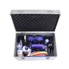 WK-7P Portable Refrigeration Tool Box Vacuum Pump Charging Hose Flaring Tool Pipe Cutter and Manifold Pressure Gauge