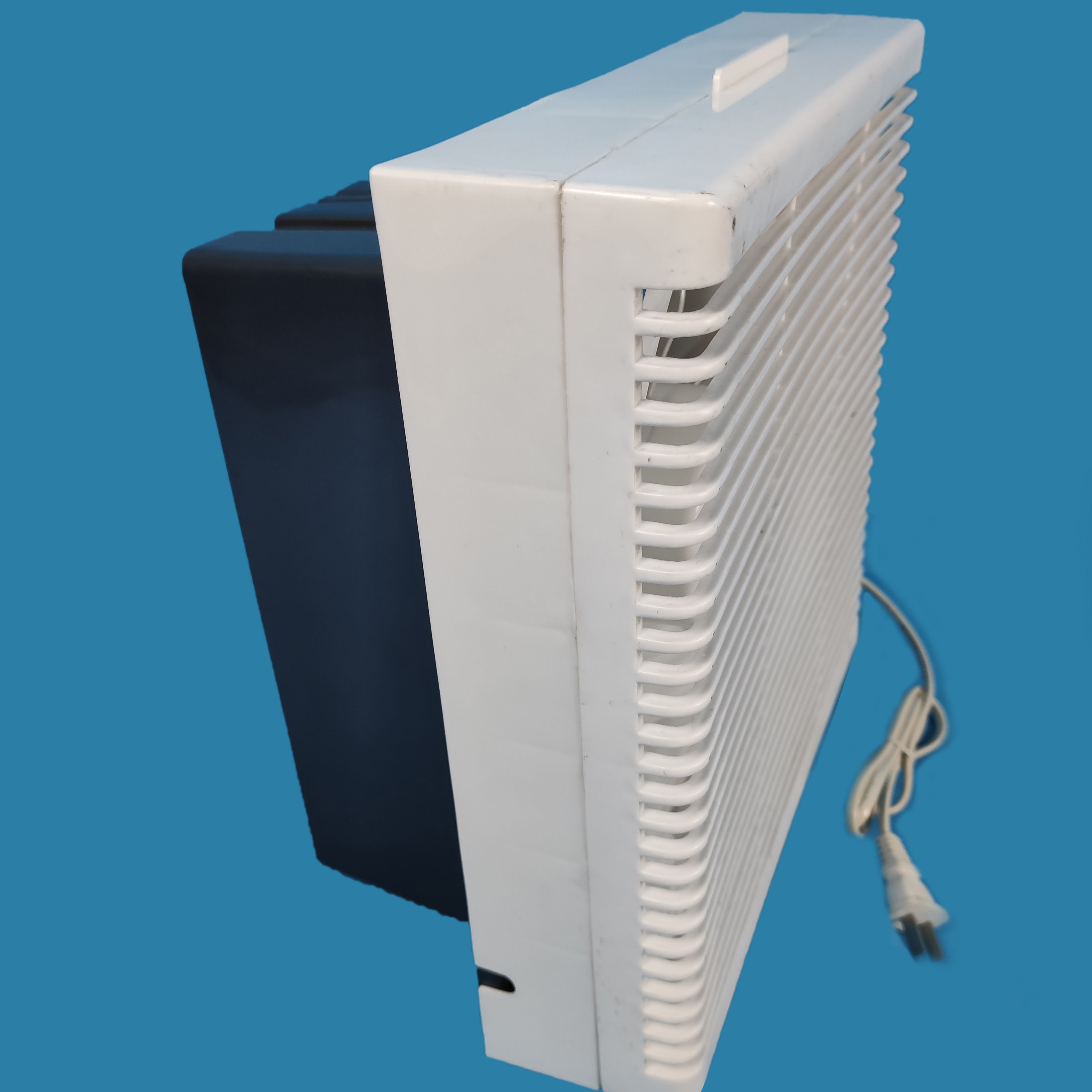 Good Price OEM Customized Logo White Commercial 120mm 200mm Waterproof Washroom Plastic Wall Mounted Air Ventilation Fan