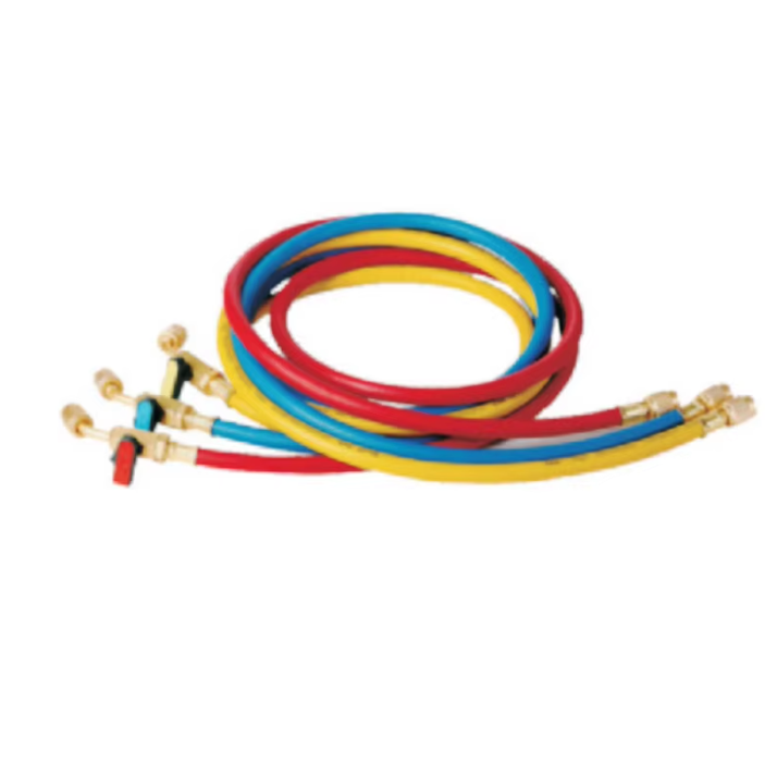 Custom Best Quality PVC Refrigeration Charging Hoses R22 R12 R134a R410a AC Air Conditioner Fluoride Pipe freon Refrigerant Pipe
