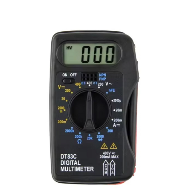 2024 Hot Sales Professional Pocket Size 200V Digital Multimeter Popular Capacitance Inductance Meter Price