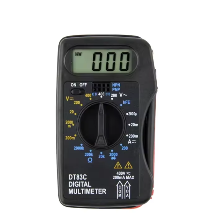 2024 Hot Sales Professional Pocket Size 200V Digital Multimeter Popular Capacitance Inductance Meter Price
