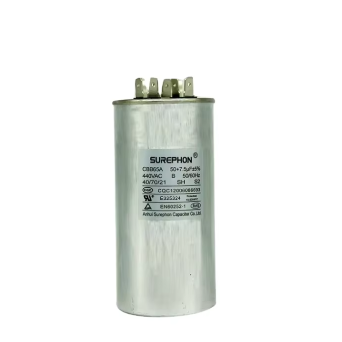 High Quality Air Conditioner Capacitor Compressor Air Conditioner Accessories for Increased Power CBB65A 440VAC 50uf 50/60HZ