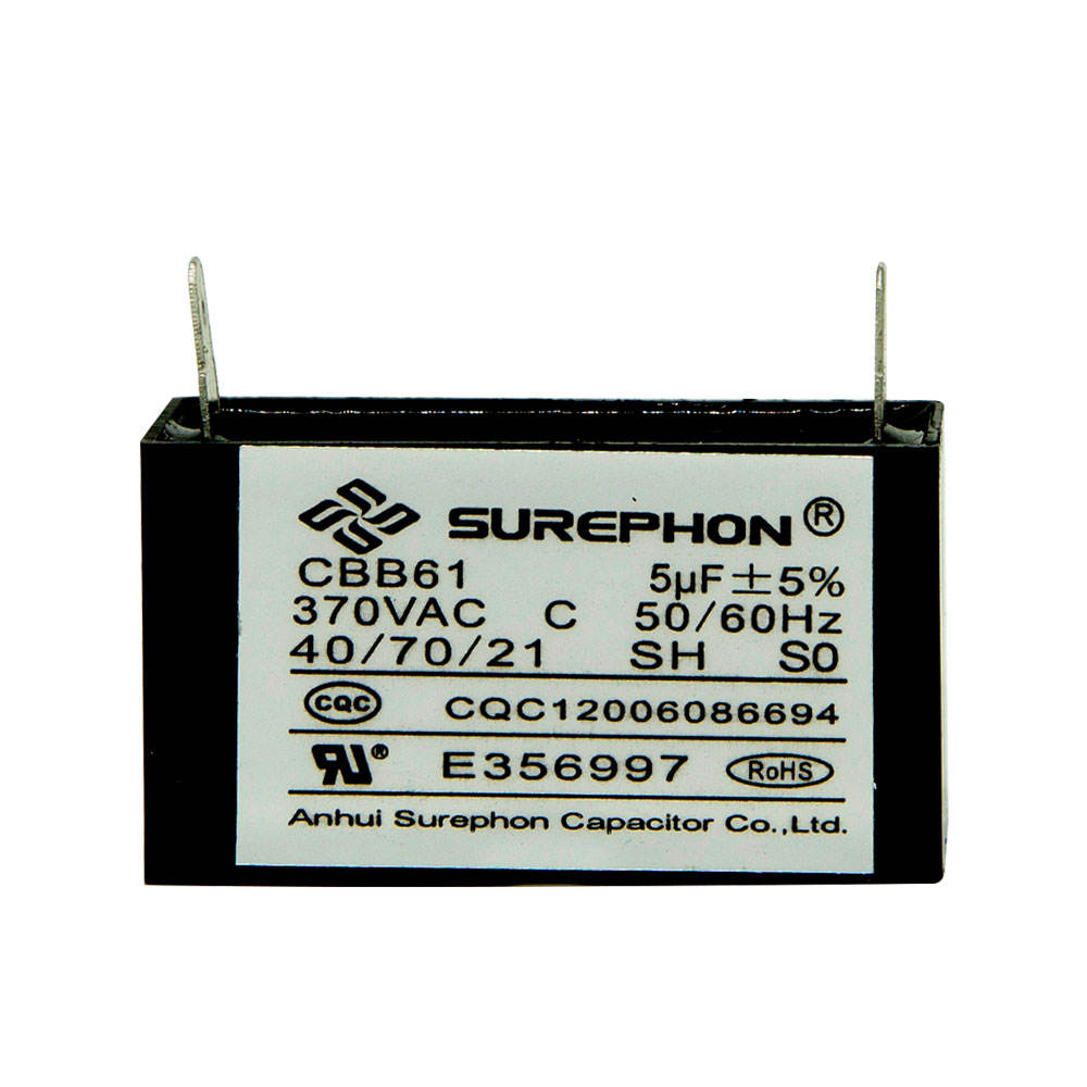 Factory Direct Sales Good Quality Starting Capacitor Air Conditioner Parts Fan Capacitor