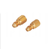 1/4 Inch to 3/4 Inch Copper Pipe Extension R22 to R410 A/C Air Conditioner Single Joint Brass Air Conditioner Flare Nut