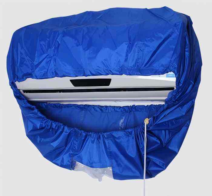 Good Price Air Conditioner Waterproof Air Conditioner Cleaning Cover Durable Ac Cleaning Cover for Home or Office