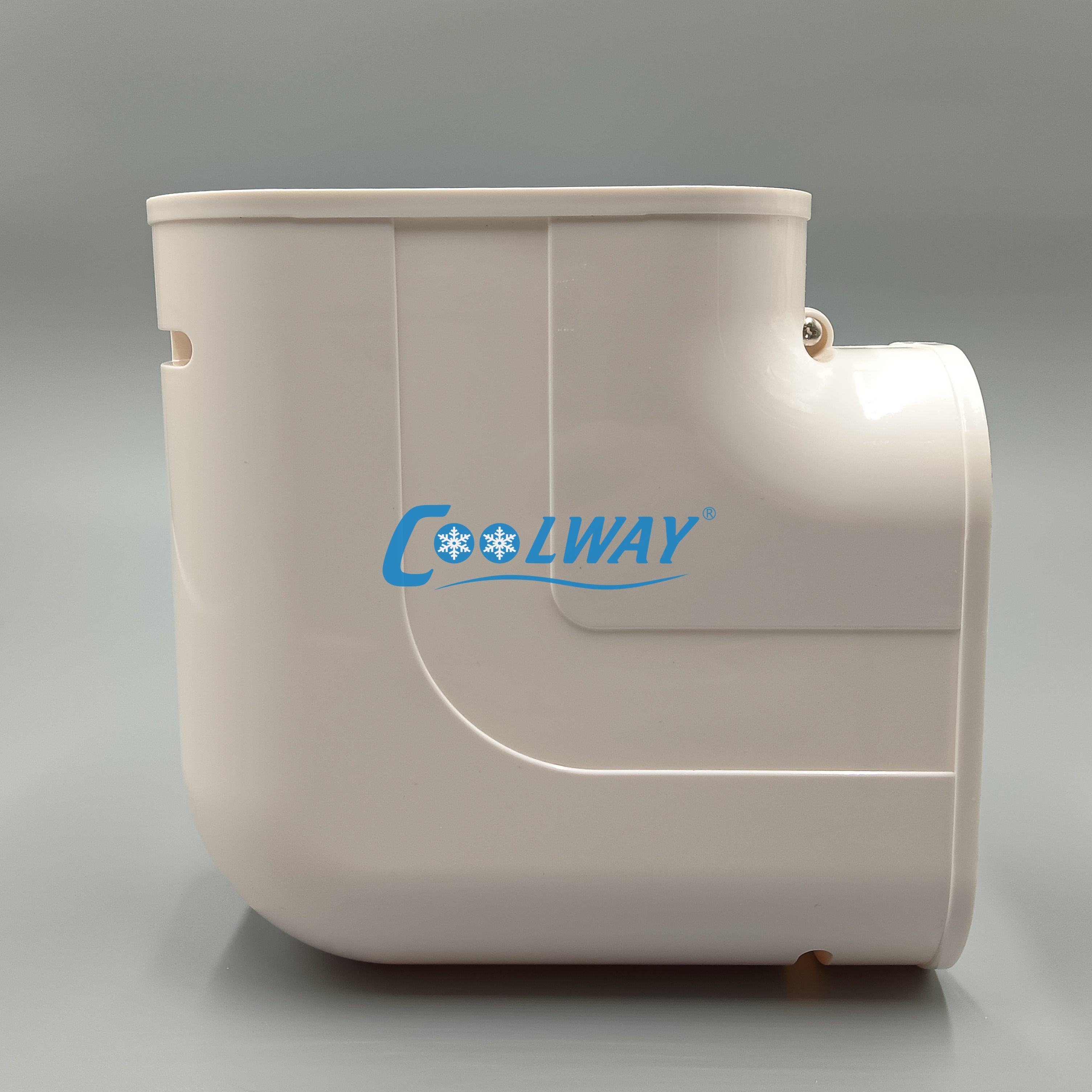 Mini Split Line Set Cover Air Conditioner Decorative PVC Line Cover Kit Suitable for Heat Pumps