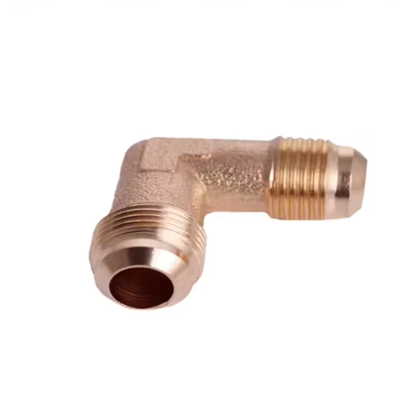 Factory Supply Price Elbow Brass Copper Fitting Pipe Fitting Copper Custom CNC Machining Brass Hose Fittings