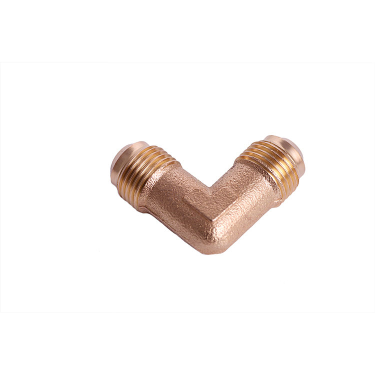 China Factory Price Copper Swivel Elbow Fitting Factory Direct Sale 90 Degree Tube Brass Male Connector Elbow