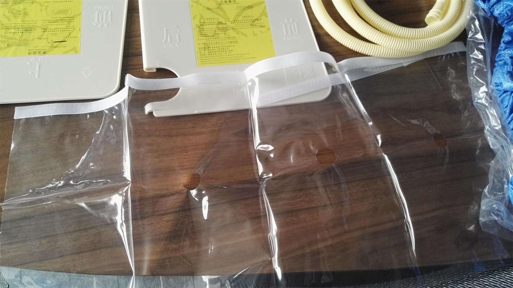 Most Popular Wholesale Air Conditioner Cleaning Bag With Support Boards and Waterproof Curtain Universal AC Cleaning Parts