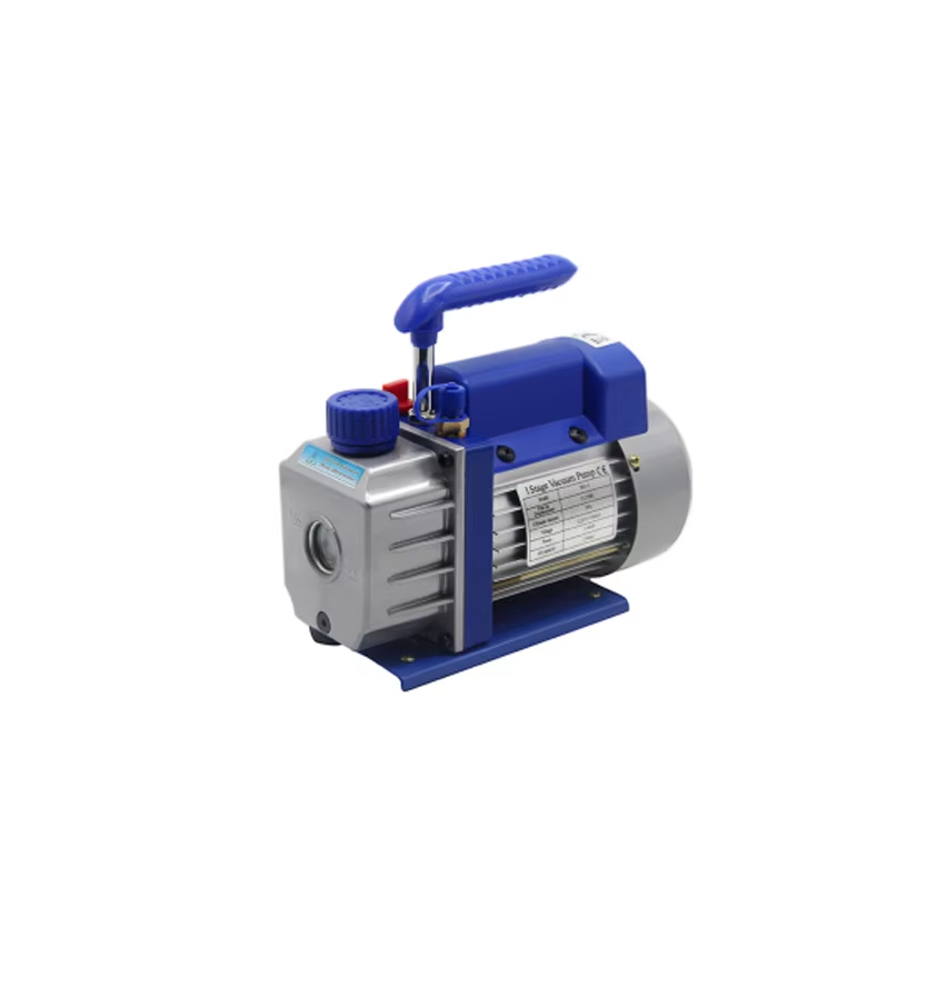 2024 China High Quality Refrigeration Single Stage Vacuum Pump 1/4HP 3/2.5CFM Portable Professional Vacuum Pump RS-1.5