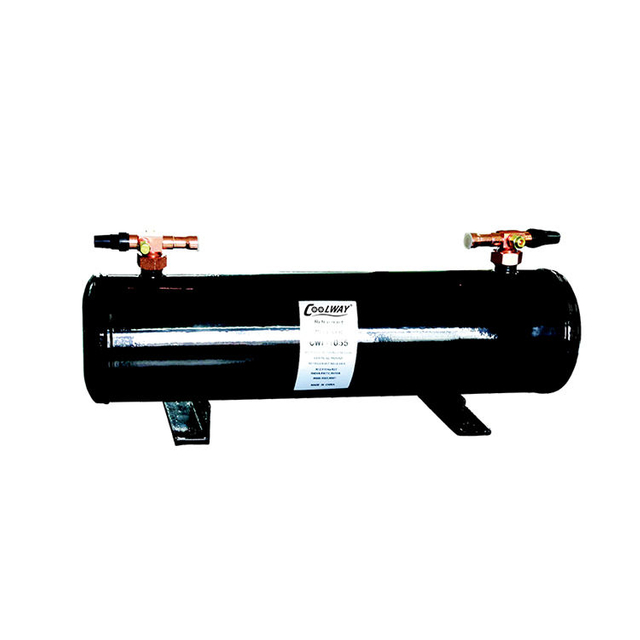CWT Horizontal Evaporator / Condensing Units Refrigeration Parts Suppliers Liquid Line Receiver for Condensing Unit