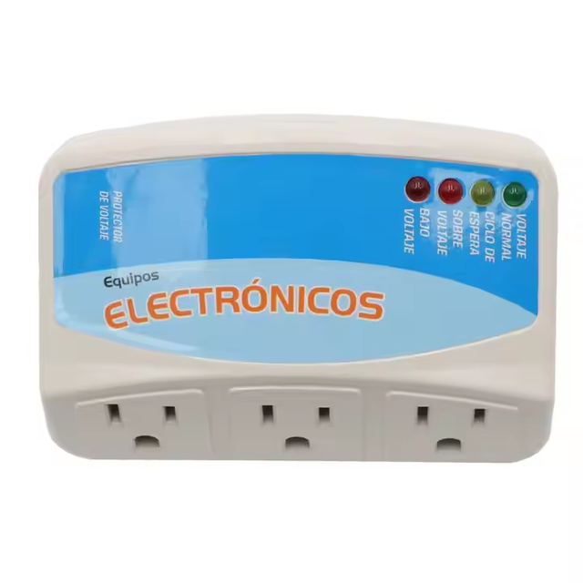 New Style Voltage Protector TV VHS DVD Computadoras Impresoras Audio Protect Voltage Safety Regulators Protector De Voltaje