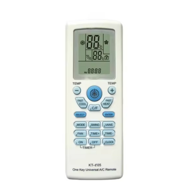 KT-E05 Universal AC Remote Control Work for Most Brand of Air Conditioner